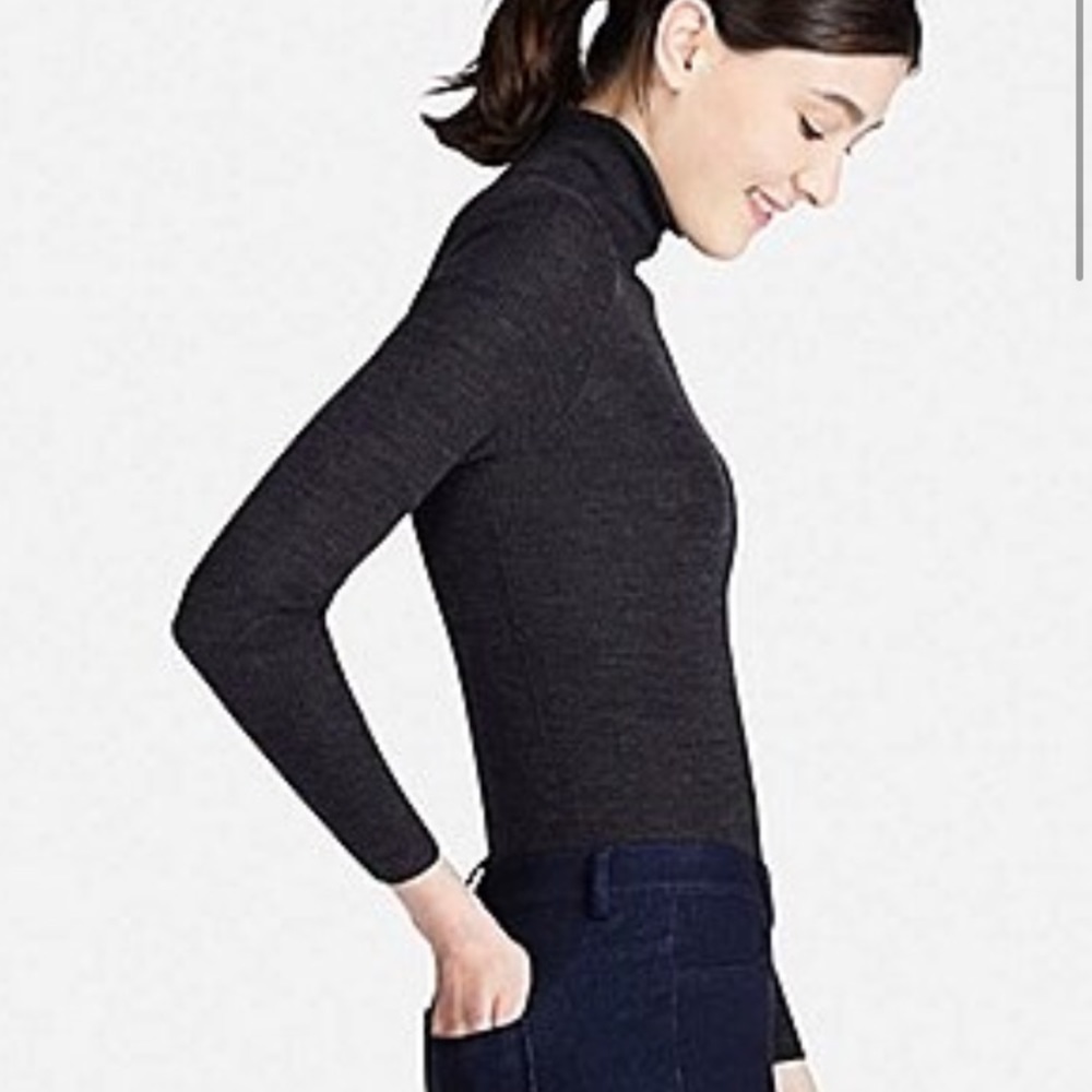 Extra Fine 100% Wool merino high neck
